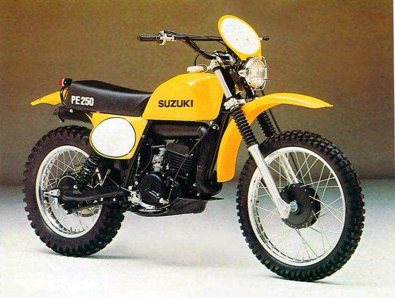 Suzuki PE 250 technical specifications Suzuki PE 250 technical specifications